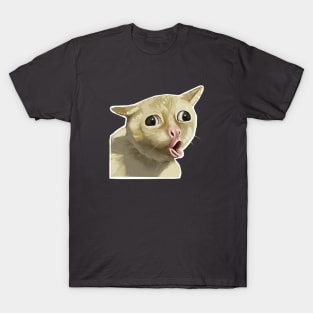 Coughing cat (Ueu) T-Shirt